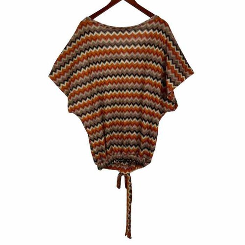 Womens Weekend Suzanne Betro Large Chevron Knit Hem Tunic - Imagen 4 de 4