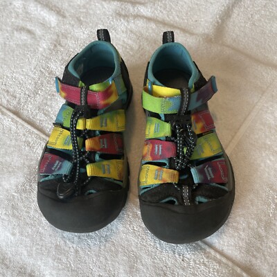 Keen Newport Water Shoes Sandals RAINBOW TIE DYE Hiking - Main Image