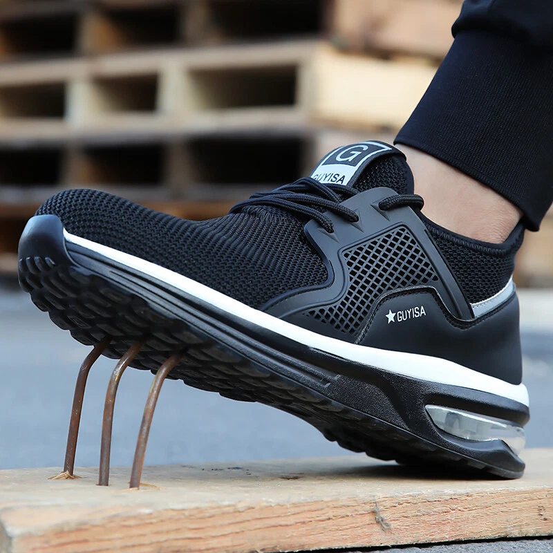 Comfortable steel toe trainers sale