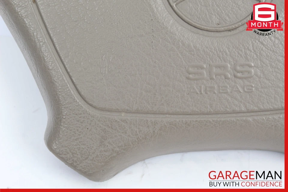 Оригинальная бежевая подушка безопасности на руль 92–99 Mercedes W140 S320 S500 SL500 SRS - Изображение 4 из 4