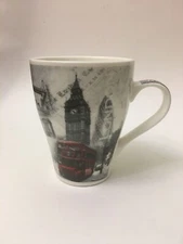 The Leonardo Collection London Coffee Mug Tea Cup Fine China Designed In England