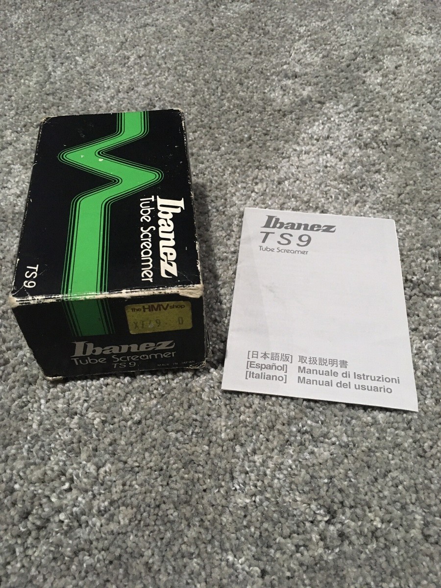 Tube　screamer　Ibanez TS9　1981年 1981 Ibanez TS9 Tube Screamer