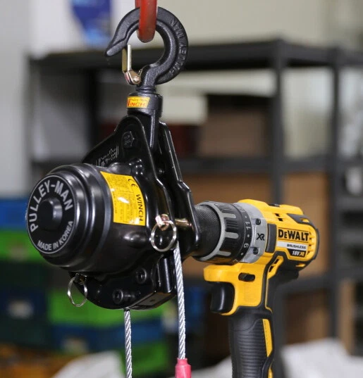 Dewalt on sale cordless winch