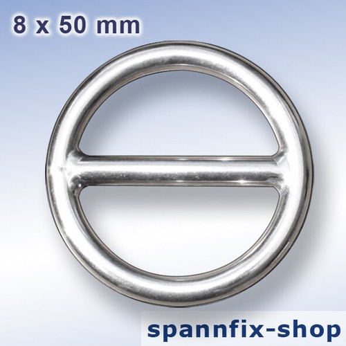Ring With BAR A4 Stainless Steel Aisi 316 Niro - Picture 6 of 13