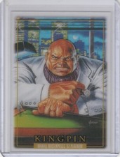 KINGPIN 2024 Marvel Masterpieces '92 Platinum #43 Clear Cut Parallel Card