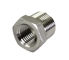 Duda Energy Bushing Male - Female NPT Stainless Steel Pipe Fitting