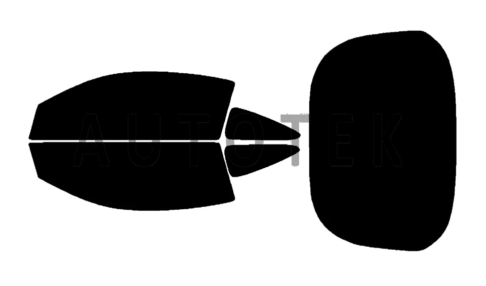 Película de ventana precortada en todos los lados cualquier tono para Chevrolet Cobalt cupé 2005-2010 Foto 2 de 4