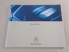Scheckheft Mercedes Benz W168, W203, R170, R230, etc. auf Italienisch 10/2003