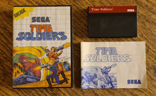TIME SOLDATEN - SEGA MASTER SYSTEM - PAL KOMPLETT funktionstüchtig!