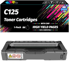 C125 Toner Cartridges for Ricoh C125 P C125 MF etc. Printers