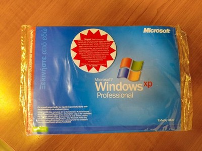 Microsoft Windows XP Home Edition OEM CD Greek SP2 2002 Edition