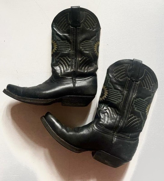 Women Go West Boots Black Leather 37