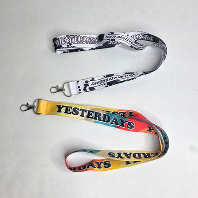 SDCC 2025 Comic Con Yesterdays BW 10th Anniversary + Sunrise Lanyard Set of 2