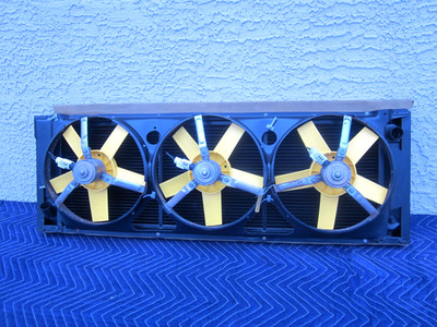 1986 1987 LOTUS ESPRIT OEM 2.2L V8 ENGINE RADIATOR & FAN ASSEMBLY #1W