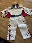 Infant Costume Elvis Presley (One of a kind/Hand Made) 3-6 month with sunglasses