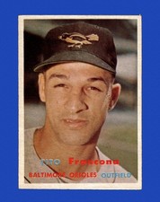 1957 Topps Set-Break #184 Tito Francona EX-EXMINT *GMCARDS*