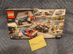 LEGO 75881 Speed Champions 2016 Ford GT & 1966 Ford GT40 NEW SEALED Box Retried