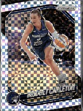 Bridget Carleton 2025 Panini Prizm White Checkerboard SSP Minnesota Lynx