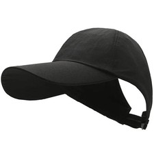 Ponytail Quick-Drying Sunscreen Fisherman Hat UV Protection Outdoor Sun Cap