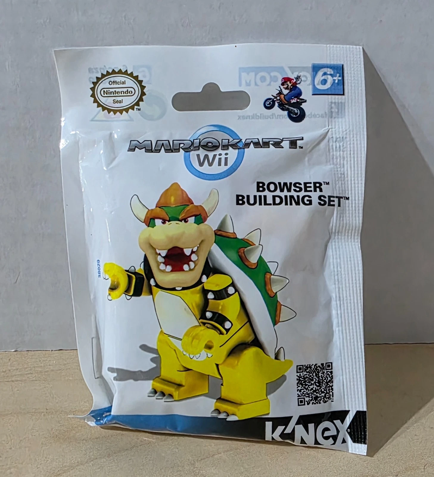 Brand New & Factory Sealed Rare 2011 K’nex Mario Kart Wii Bowser (38029)