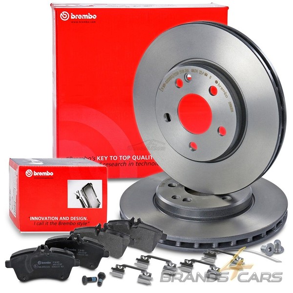 Brembo Bremsscheiben Ø288 +BelÄGe FÜR Mercedes Benz A-KLASSE W169 B-KLASSE W245-image