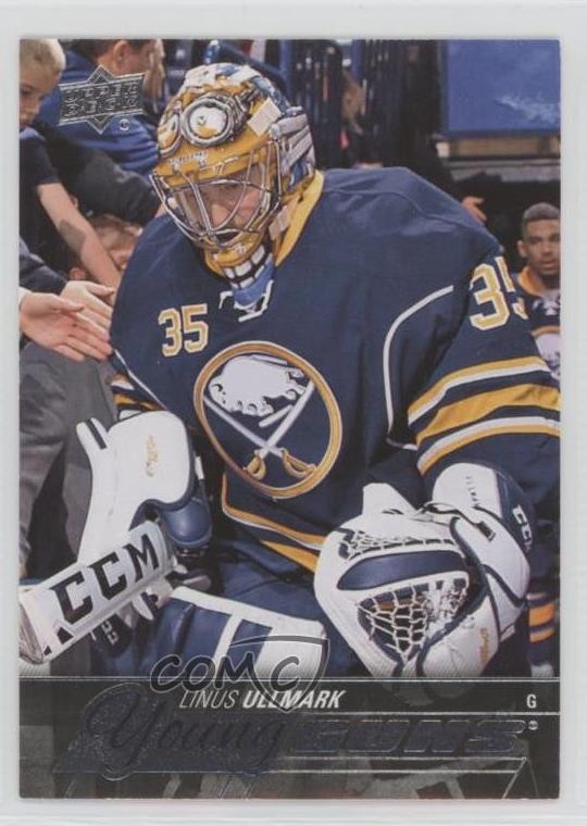 2015-16 Upper Deck Young Guns Linus Ullmark #472 14zh