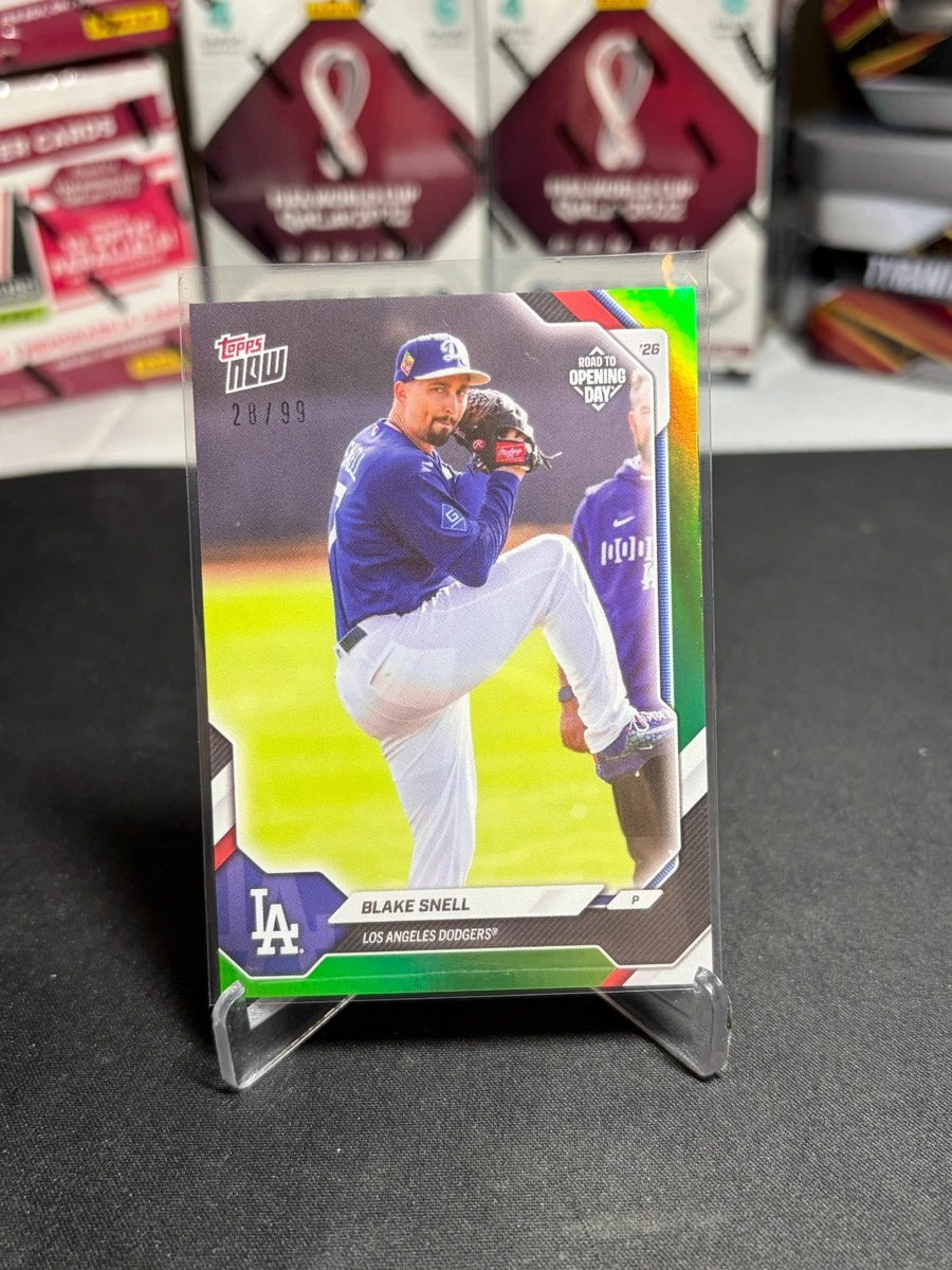 Blake Snell Baseball Serial Numbered Sports Trading Cards