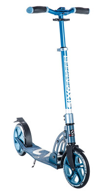 Six Degrees Aluminium Scooter Roller Tretroller Cityroller Kinder 205 mm blau519