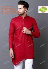 Mens Kurta Designer Men Indian Kurta Bollywood Mens Sherwani Churidar Ready made