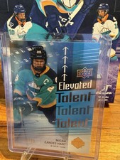 2024-25 Upper Deck PWHL Elevated Talent Blue 33/99 Micah Zandee-Hart #ET-16