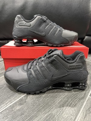 Men s Nike Shox NZ Triple Black - 378341-001 - Size 8