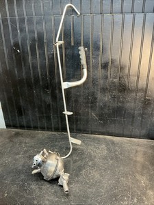 SURGE MILKER WITH PULSATER STAINLESS STEEL Cow Goat W Stall Bracket