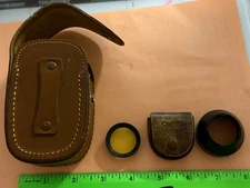 Vintage German Camera Cenei Lens Hood In Case