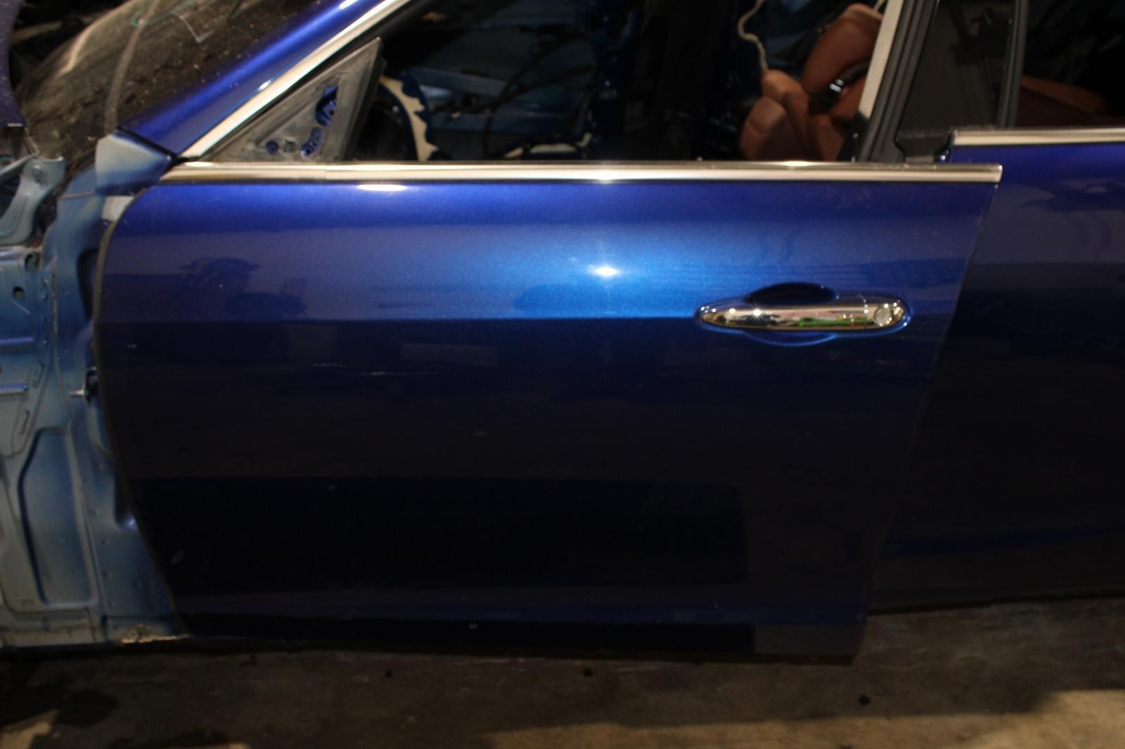 14-17 Ghibli Blue Left LH LF Front Driver Side Door W/O Glass Factory OEM WTY OE