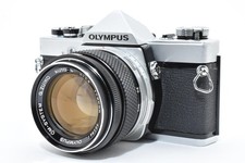  Exc 5 OLYMPUS OM-1 35mm Film Camera w/ G.ZUIKO AUTO-S 50mm f/1.4 Japan 2704827