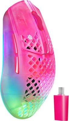 SteelSeries - Aerox 3 Wireless Gen 2 RGB 26K Optical Gaming Mouse with AquaBa...
