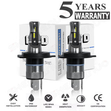 For Toyota Corolla 1998-2000 2x H4 9003 Front LED Headlight Bulbs High low Beam