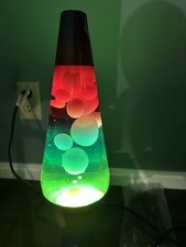 Vintage Motion and Glitter Rainbow Lava Lamp F4169 Model 41XX 15.07.01 Works