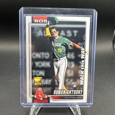 2026 Topps Series 1 Celebration Roman Anthony RC Walk This Way SSP Red Sox 189