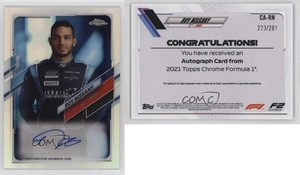 2021 Topps Chrome Formula 1 Auto /281 Roy Nissany #CA-RN Auto