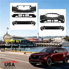 Front Upper Lower Bumper Cover & Rear Bumper For Mazda CX-50 2023-2024 MA1015104