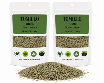 TOMILLO (THYME) 40 Grs/ 1.41 oz (2 bags)