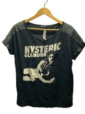 HYSTERIC GLAMOUR 00s/y2k/Switching/Archive/T-Shirt Cotton/Hiss Girl/0122ct1