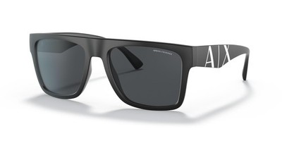 NEW Armani Exchange 4113S Sunglasses 807887 Black 100% AUTHENTIC