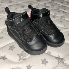 Nike Air Jordan Max Aura 2 Toddler Size 8C Shoes Sneakers CN8096-060 Black Red