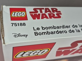 LEGO Star Wars Resistance Bomber (Finch Dallow) 75188-2 Rare Sealed Box NIB
