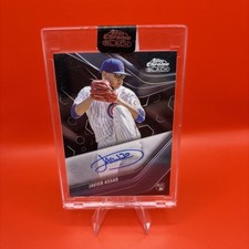 Javier Assad 2023 Topps Chrome Black Auto Refractor RC #CBA-JA CUBS