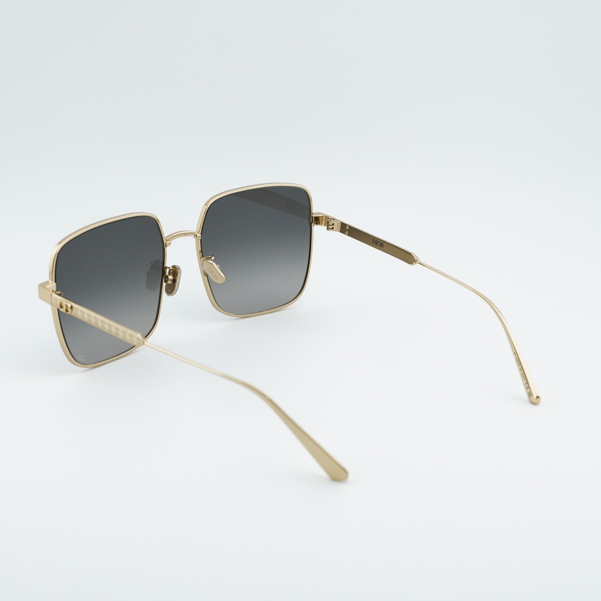 Dior DIORCANNAGE S1U Sunglasses – Gold Oversized Square Grey Gradient B0A1 Dior DiorCannage S1U 59MM Square Sunglasses | Saks Fifth Avenue main image 2