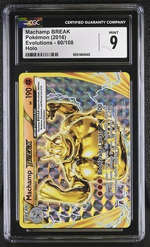 Machamp BREAK graded CGC 9 for sale on eBay
