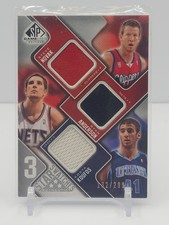 NOVAK/ANDERSON/KOUFOS 2009-10 SP GAME USED TRIPLE PATCHES! #132/299!